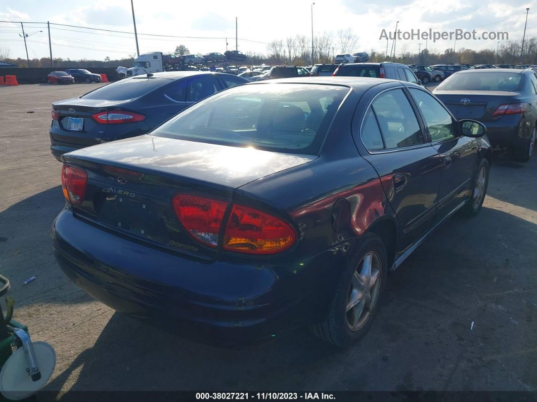 2001 Oldsmobile Alero Gl4 Синий vin: 1G3NL52T91C275609