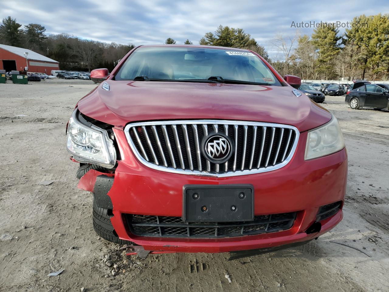 2013 Buick Lacrosse  Red vin: 1G4GA5E31DF252589