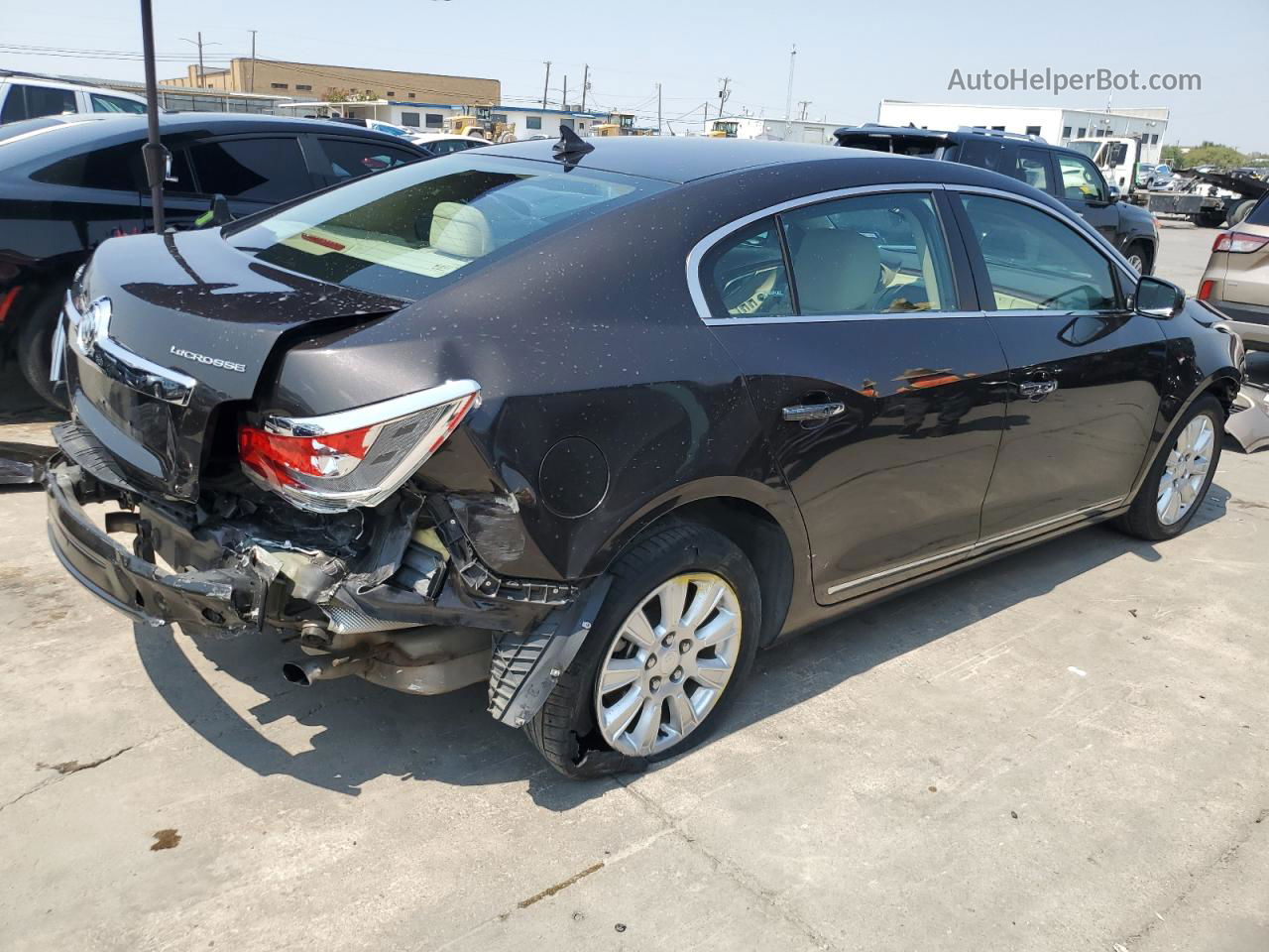 2013 Buick Lacrosse  Brown vin: 1G4GA5E32DF180883