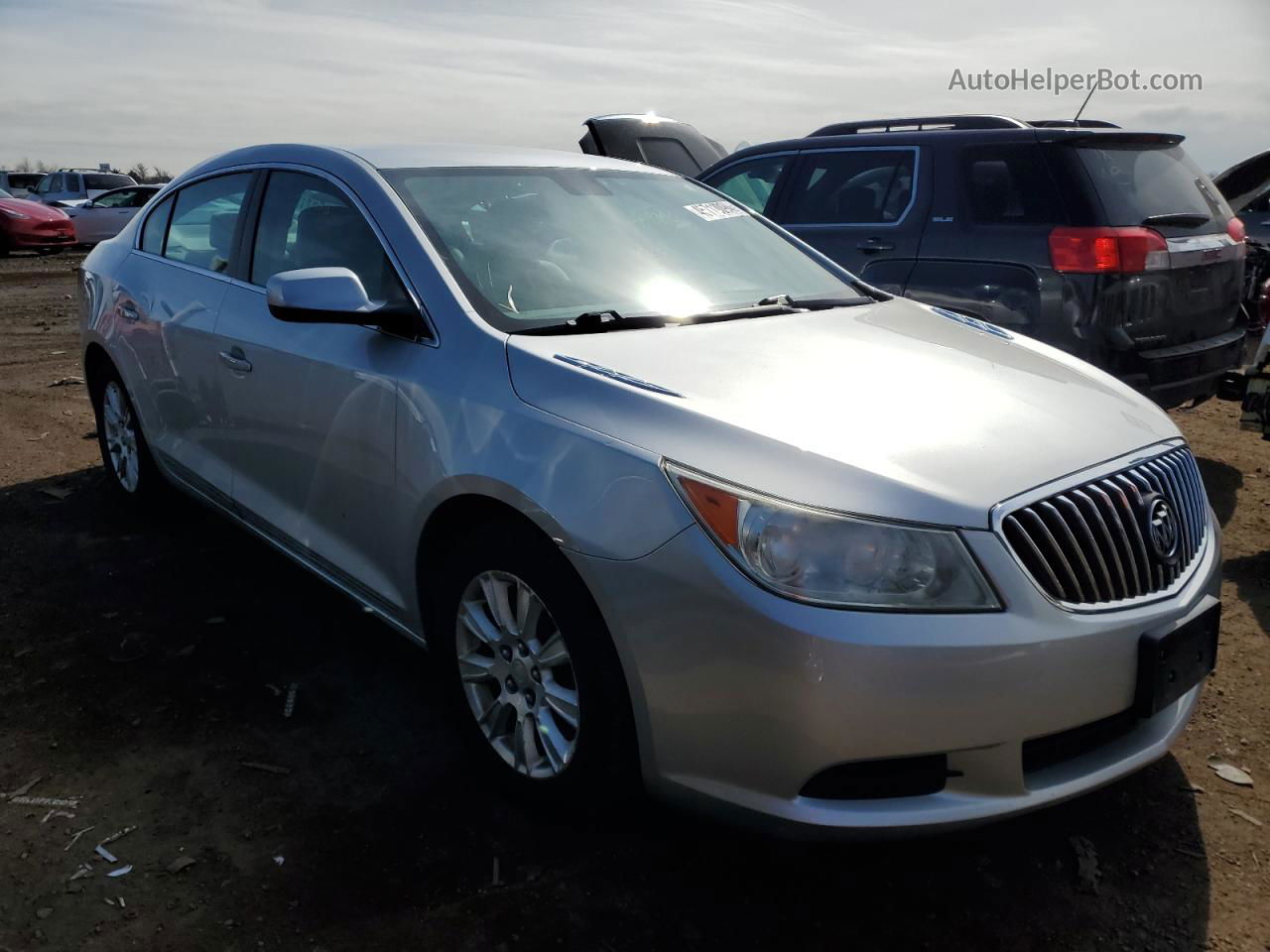 2013 Buick Lacrosse  Silver vin: 1G4GA5E34DF190041