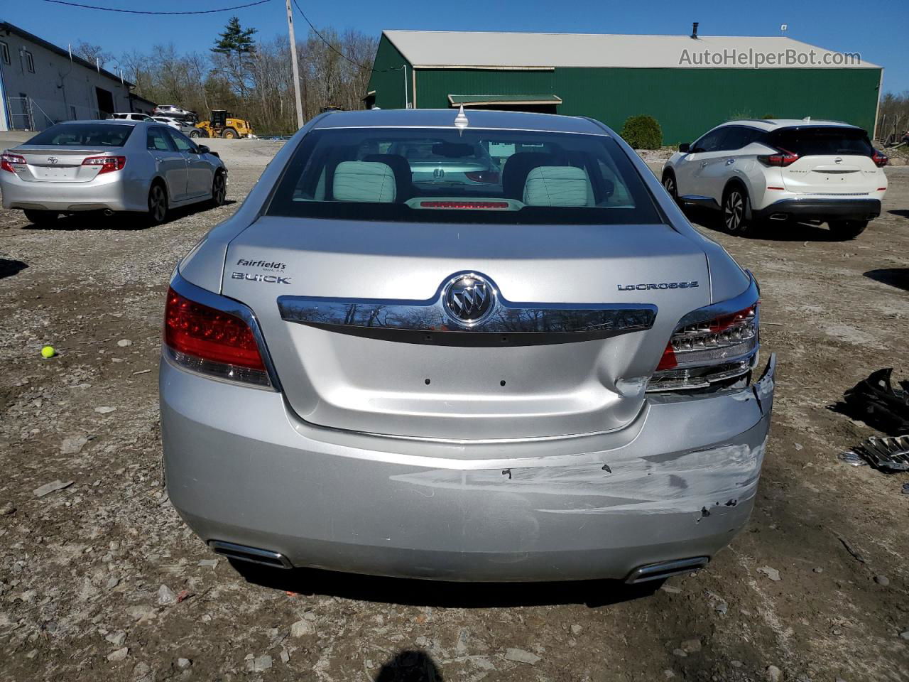 2013 Buick Lacrosse  Silver vin: 1G4GA5E36DF199727