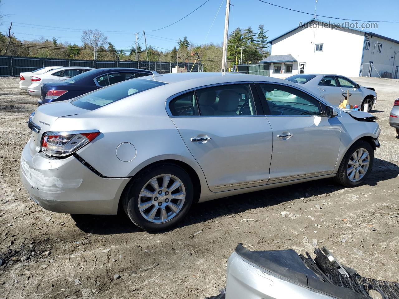 2013 Buick Lacrosse  Silver vin: 1G4GA5E36DF199727