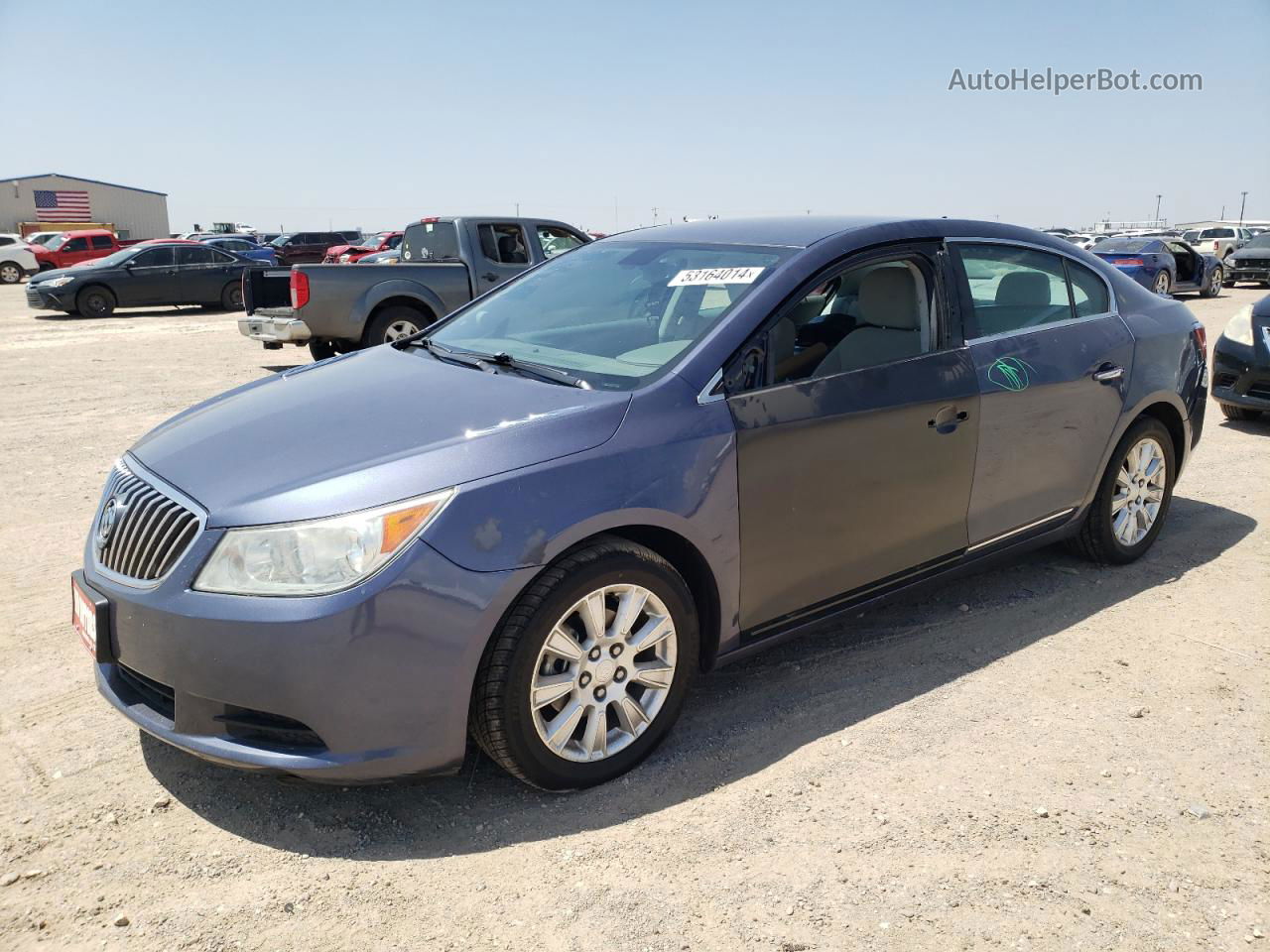 2013 Buick Lacrosse  Blue vin: 1G4GA5ER0DF326363