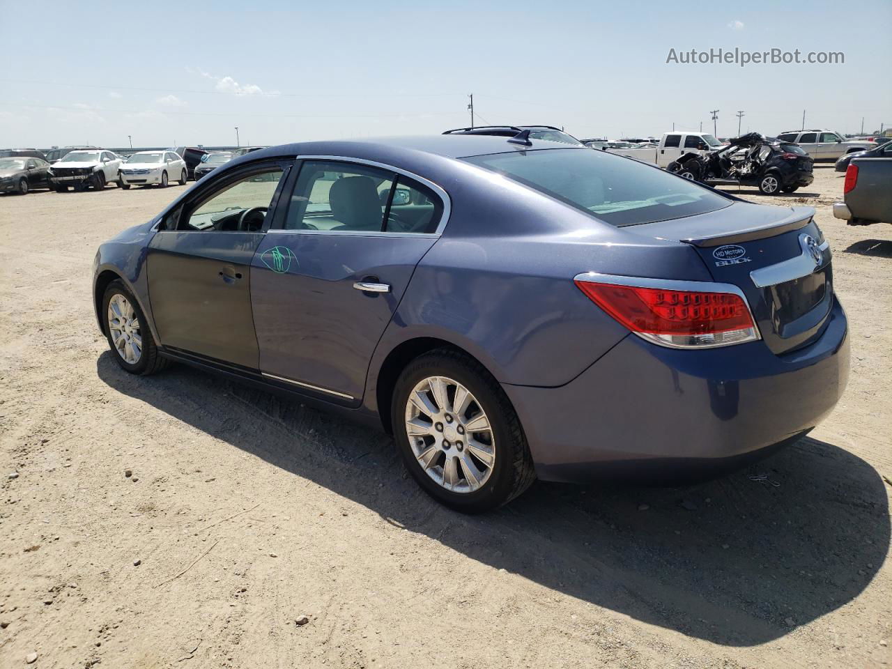 2013 Buick Lacrosse  Blue vin: 1G4GA5ER0DF326363