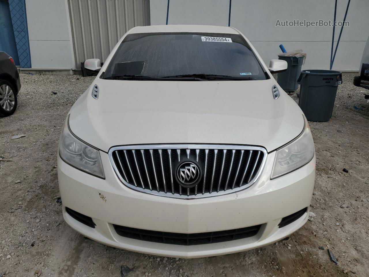 2013 Buick Lacrosse  White vin: 1G4GA5ER3DF206136