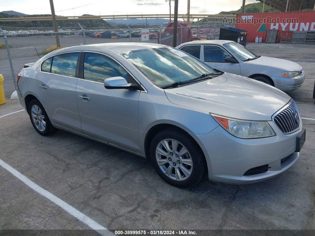 2013 Buick Lacrosse   Gray vin: 1G4GA5ER7DF258269