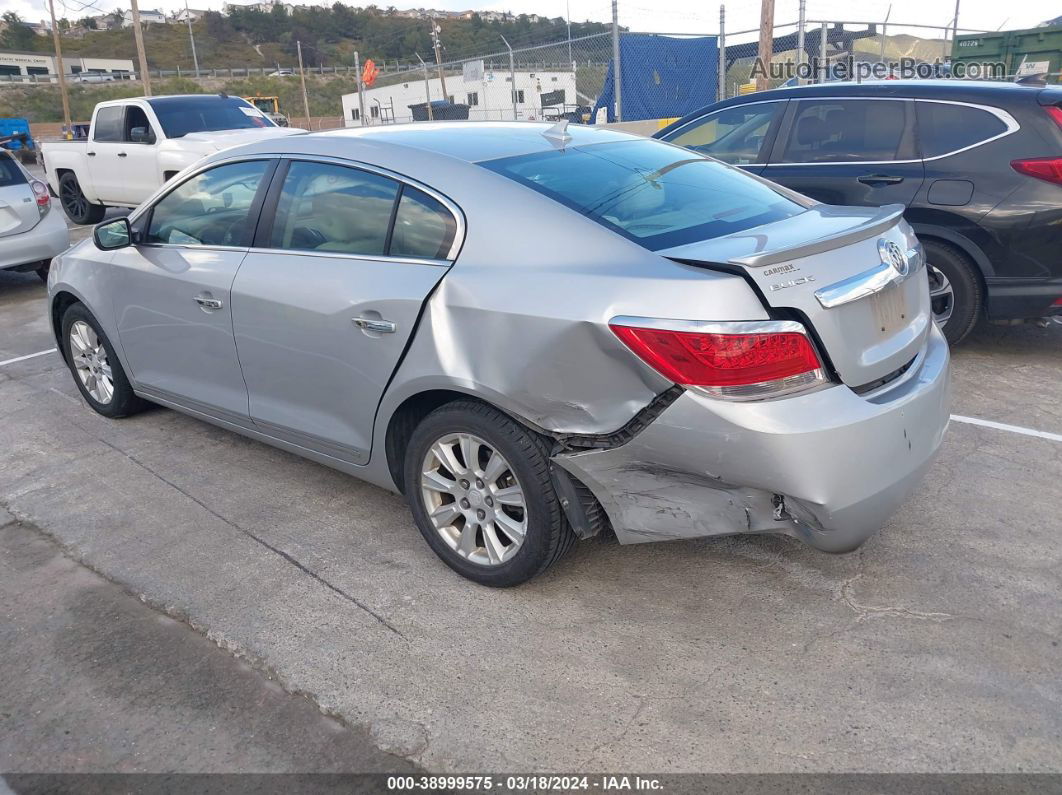 2013 Buick Lacrosse   Gray vin: 1G4GA5ER7DF258269