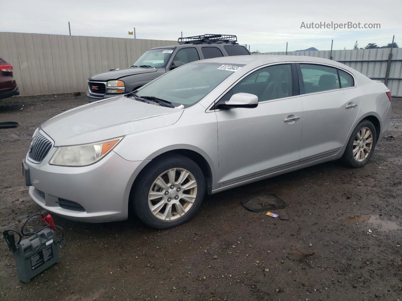 2013 Buick Lacrosse  Silver vin: 1G4GA5ER7DF274116