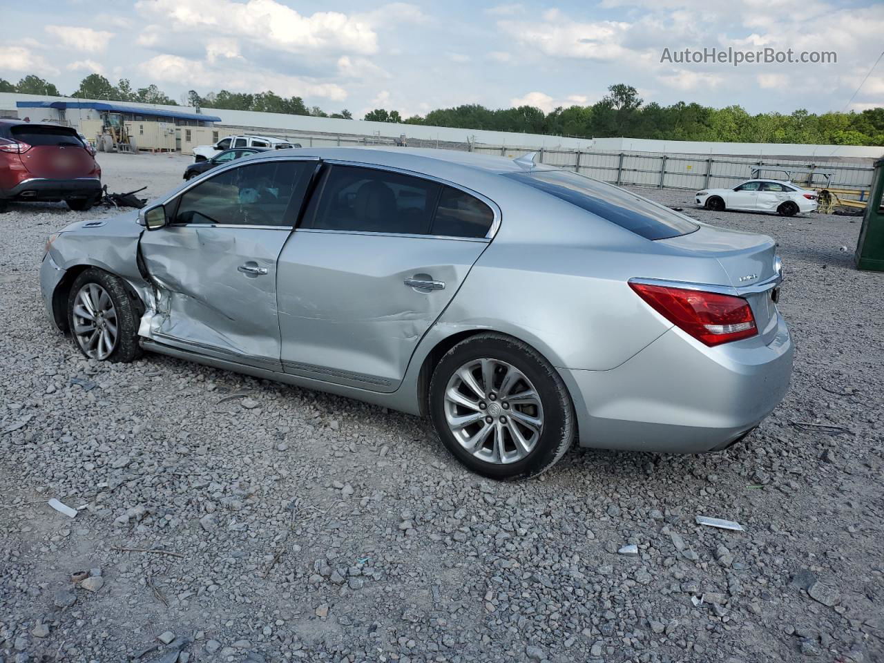 2014 Buick Lacrosse  Silver vin: 1G4GB5G30EF285207