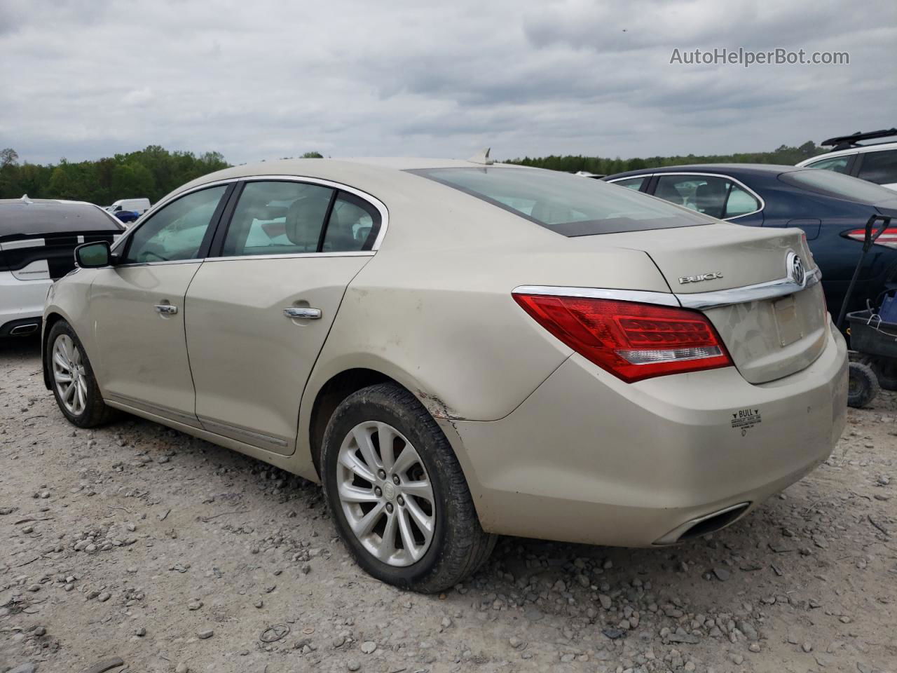 2014 Buick Lacrosse  Cream vin: 1G4GB5G34EF215998