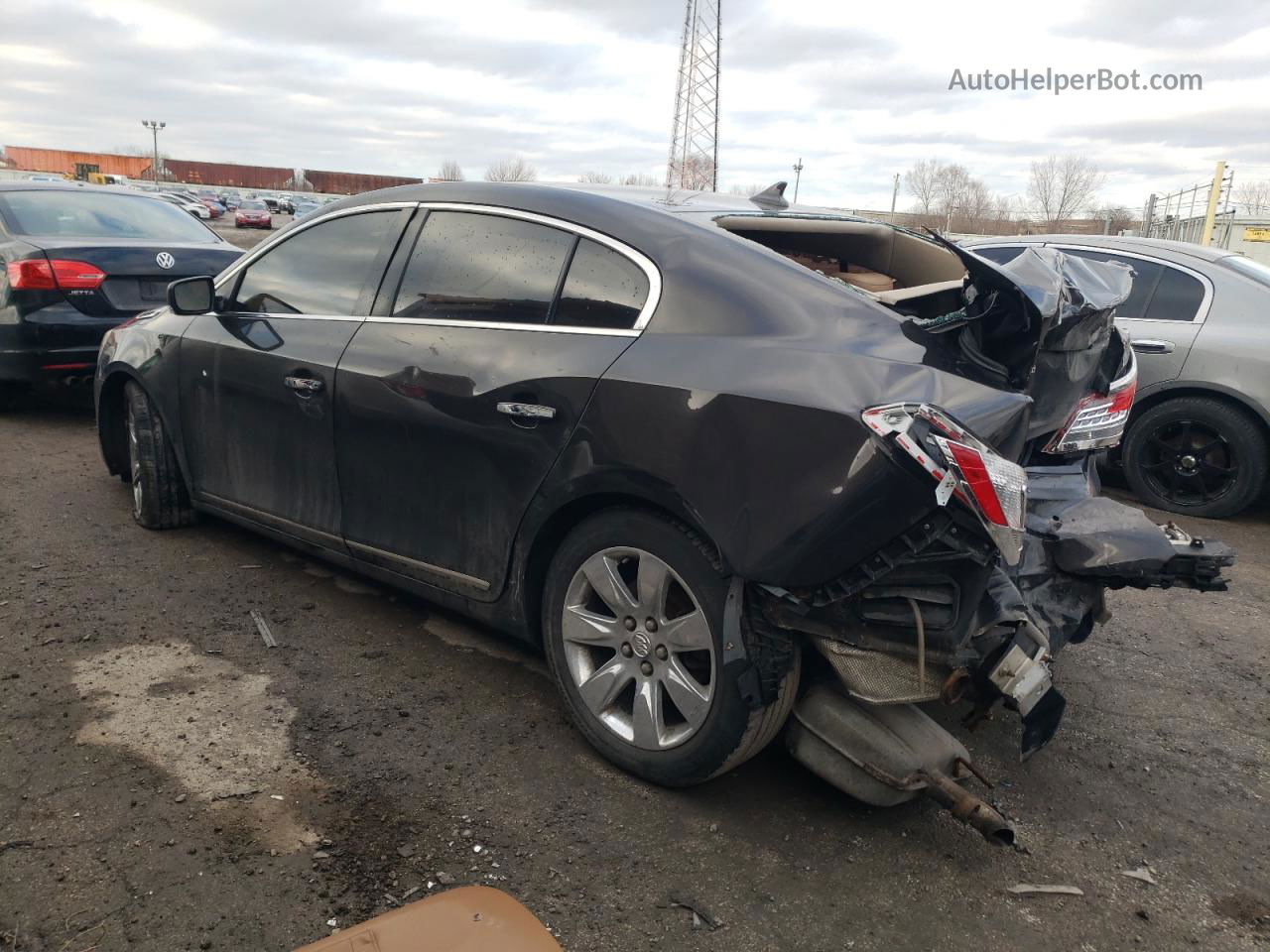 2014 Buick Lacrosse  Black vin: 1G4GB5G35EF123475