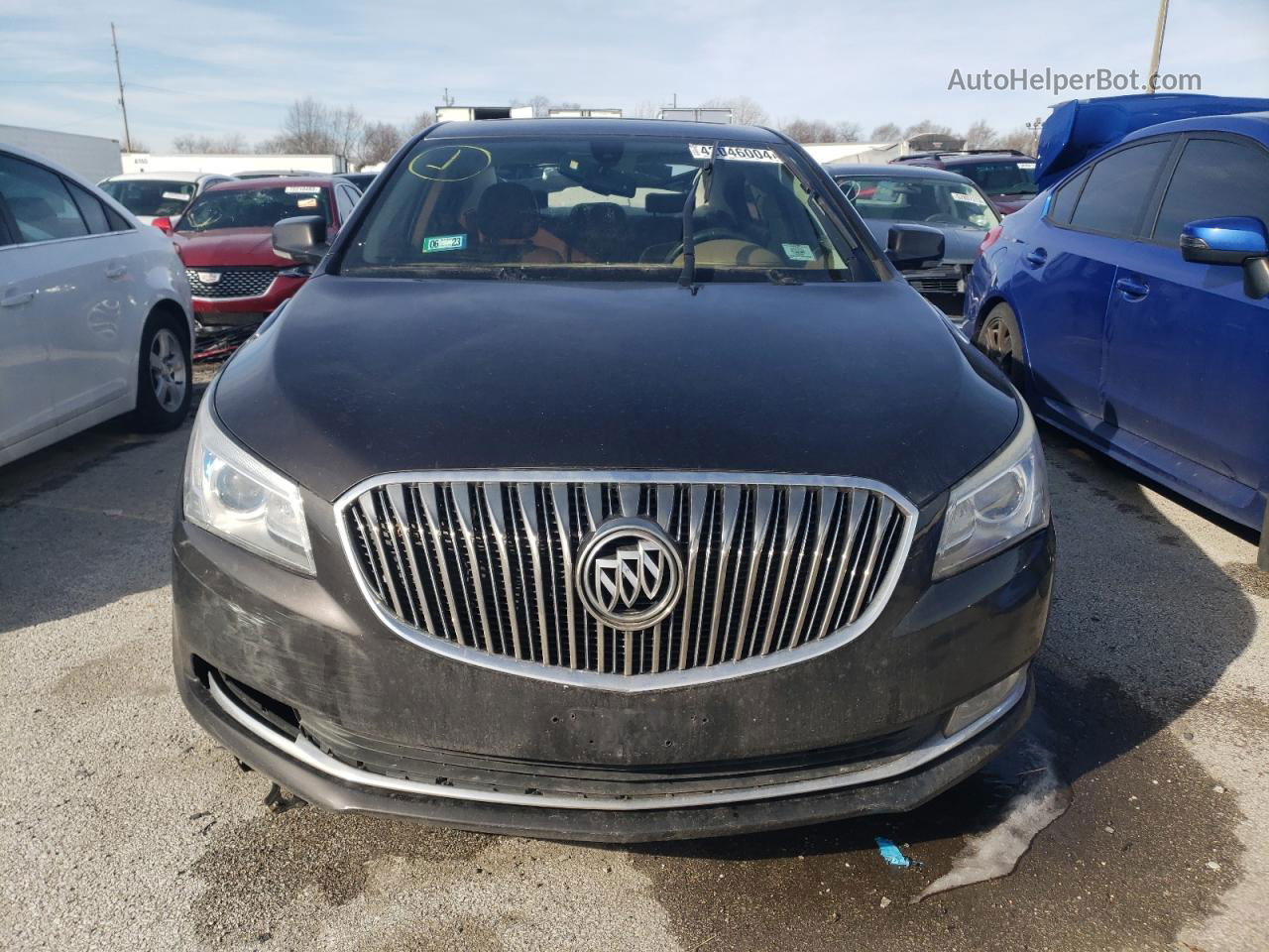 2014 Buick Lacrosse  Black vin: 1G4GB5G35EF123475