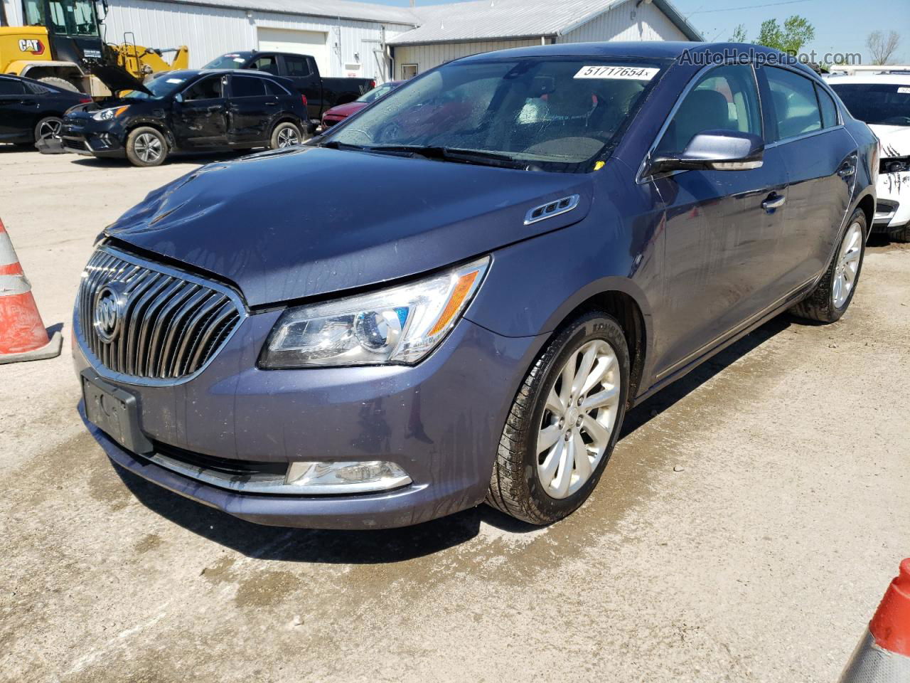 2014 Buick Lacrosse  Blue vin: 1G4GB5G37EF306330