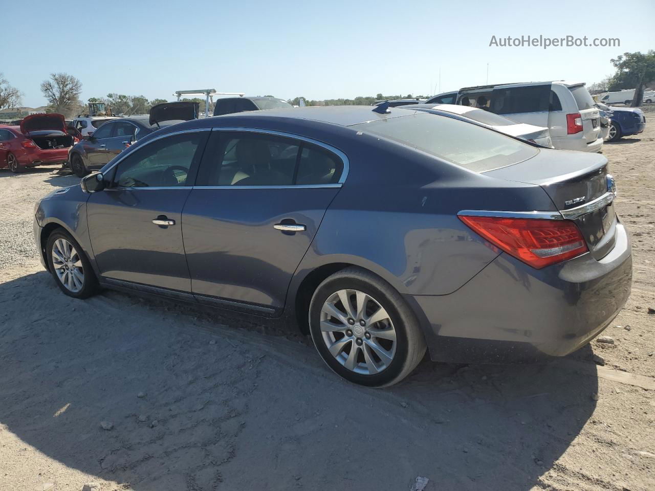 2014 Buick Lacrosse Blue vin: 1G4GB5GR5EF194664