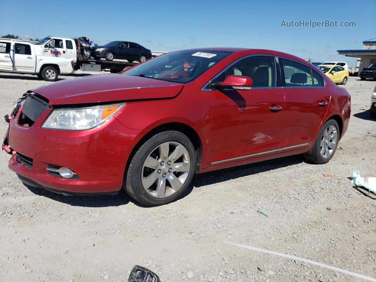 2013 Buick Lacrosse  Red vin: 1G4GC5E30DF129263