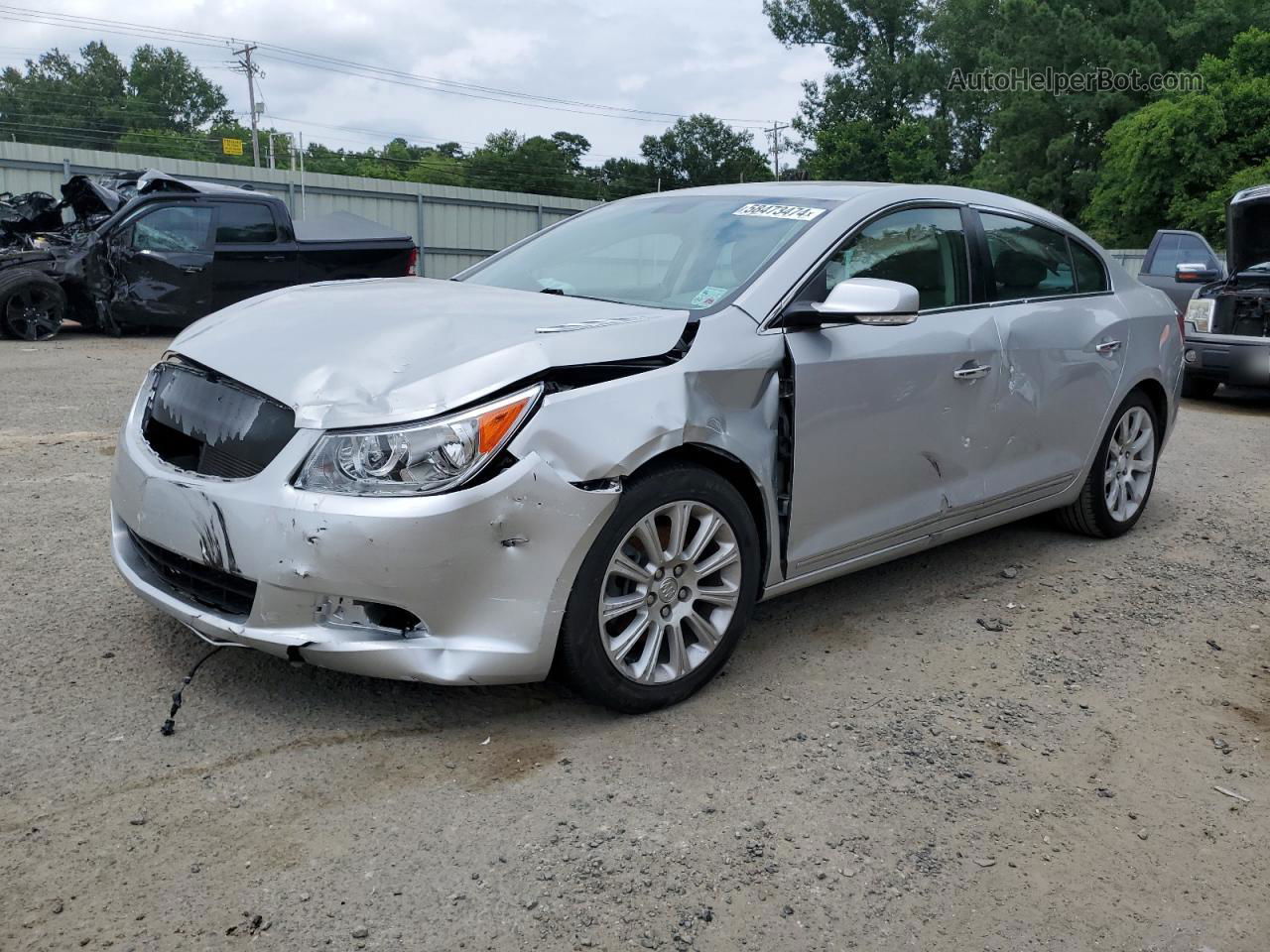 2013 Buick Lacrosse  Silver vin: 1G4GC5E30DF223823