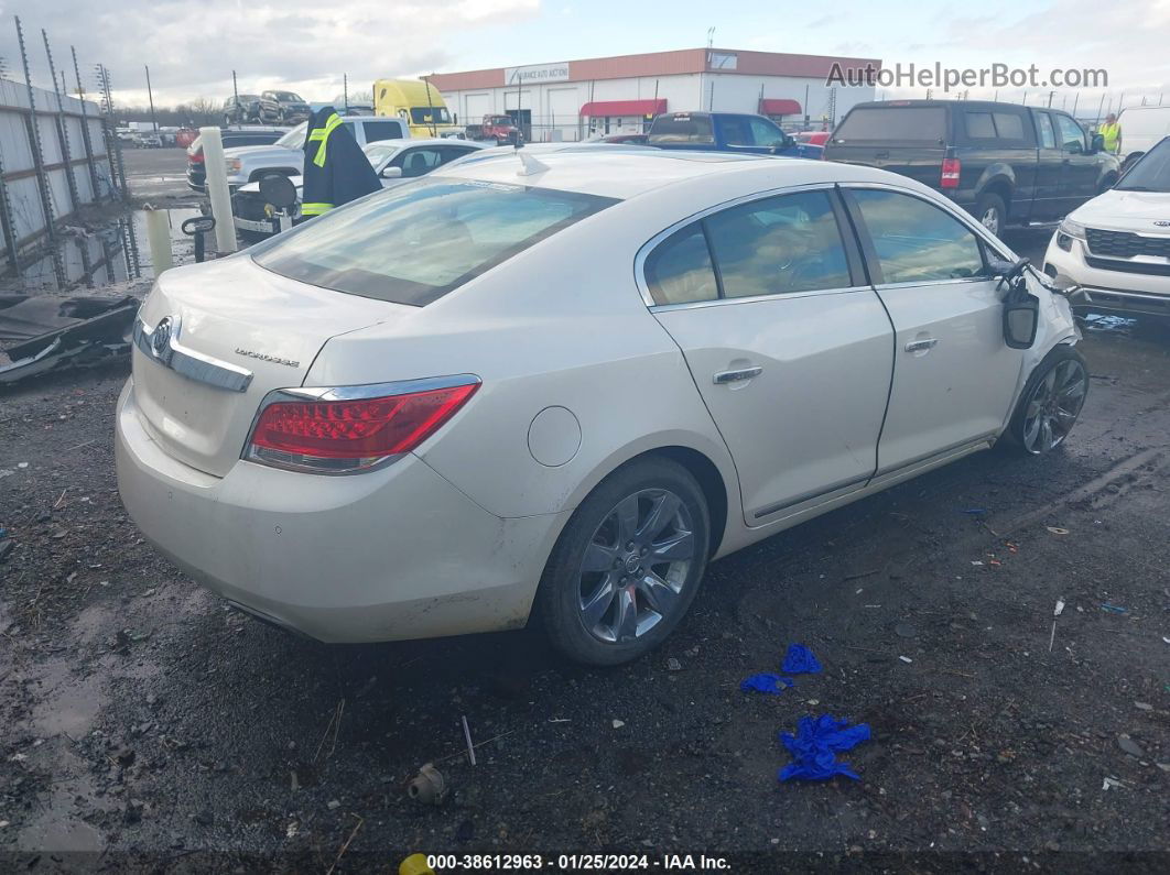 2013 Buick Lacrosse Leather Group White vin: 1G4GC5E30DF281110