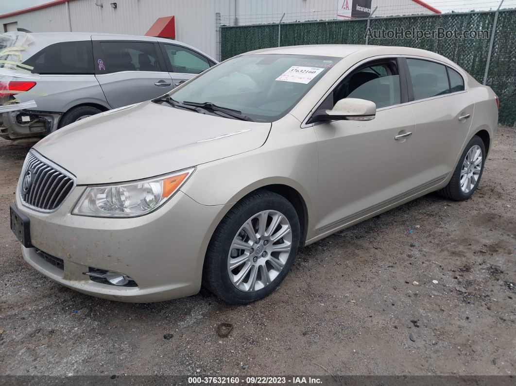 2013 Buick Lacrosse Leather Beige vin: 1G4GC5E30DF287960