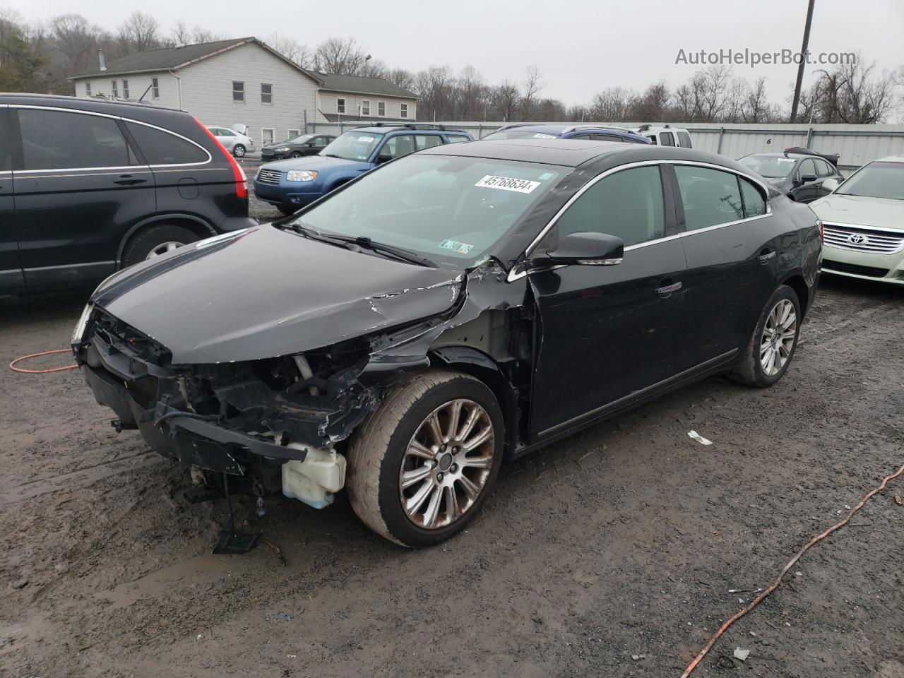 2013 Buick Lacrosse  Black vin: 1G4GC5E31DF229615