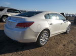 2013 Buick Lacrosse  White vin: 1G4GC5E32DF317251