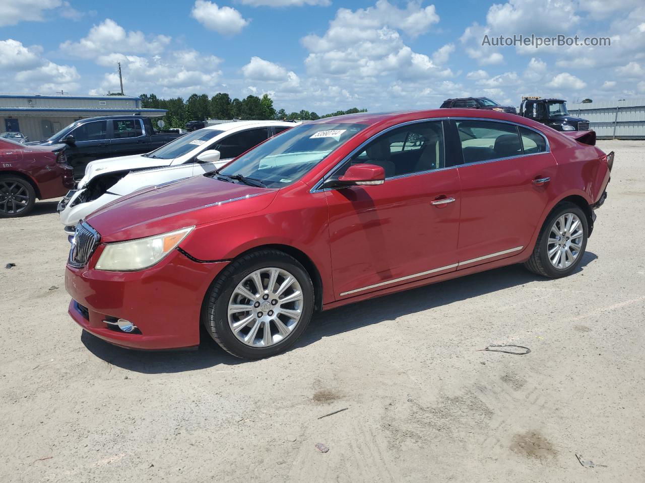 2013 Buick Lacrosse  Burgundy vin: 1G4GC5E33DF263524