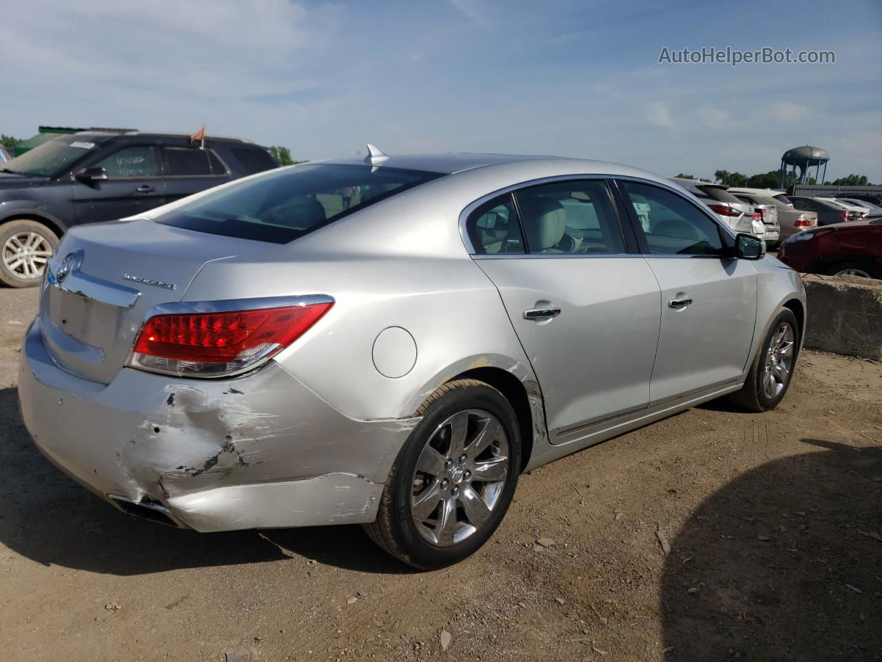 2013 Buick Lacrosse  Silver vin: 1G4GC5E33DF275530