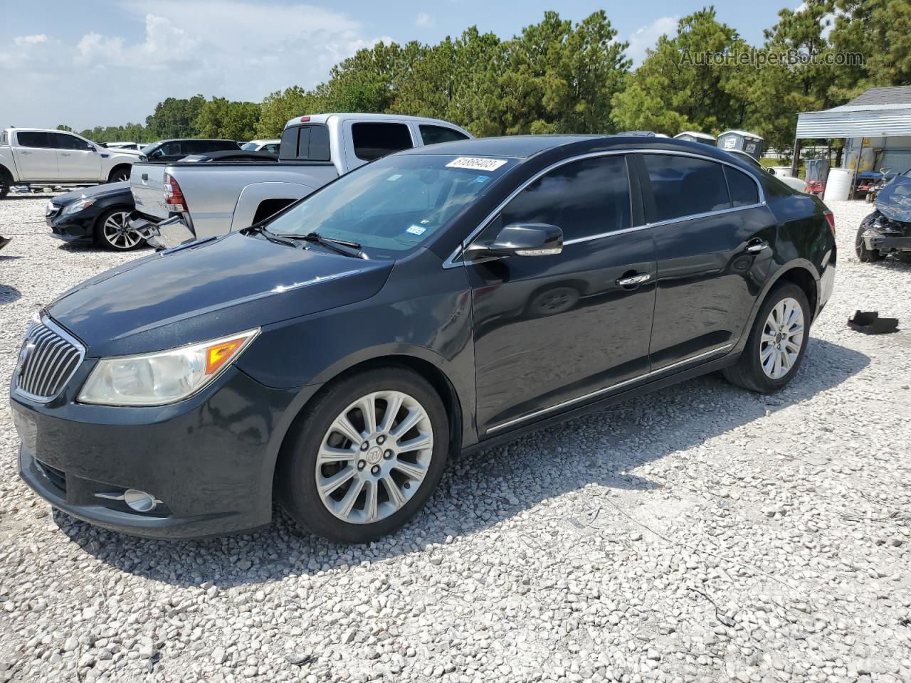 2013 Buick Lacrosse  Black vin: 1G4GC5E35DF242013