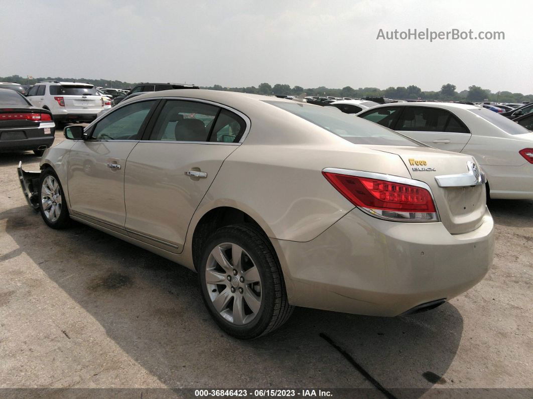 2013 Buick Lacrosse Leather Gold vin: 1G4GC5E35DF259572