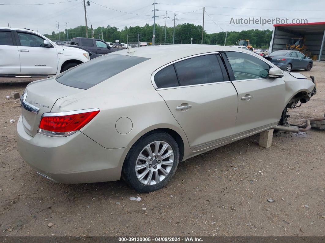 2013 Buick Lacrosse Leather Group Gold vin: 1G4GC5E35DF270233