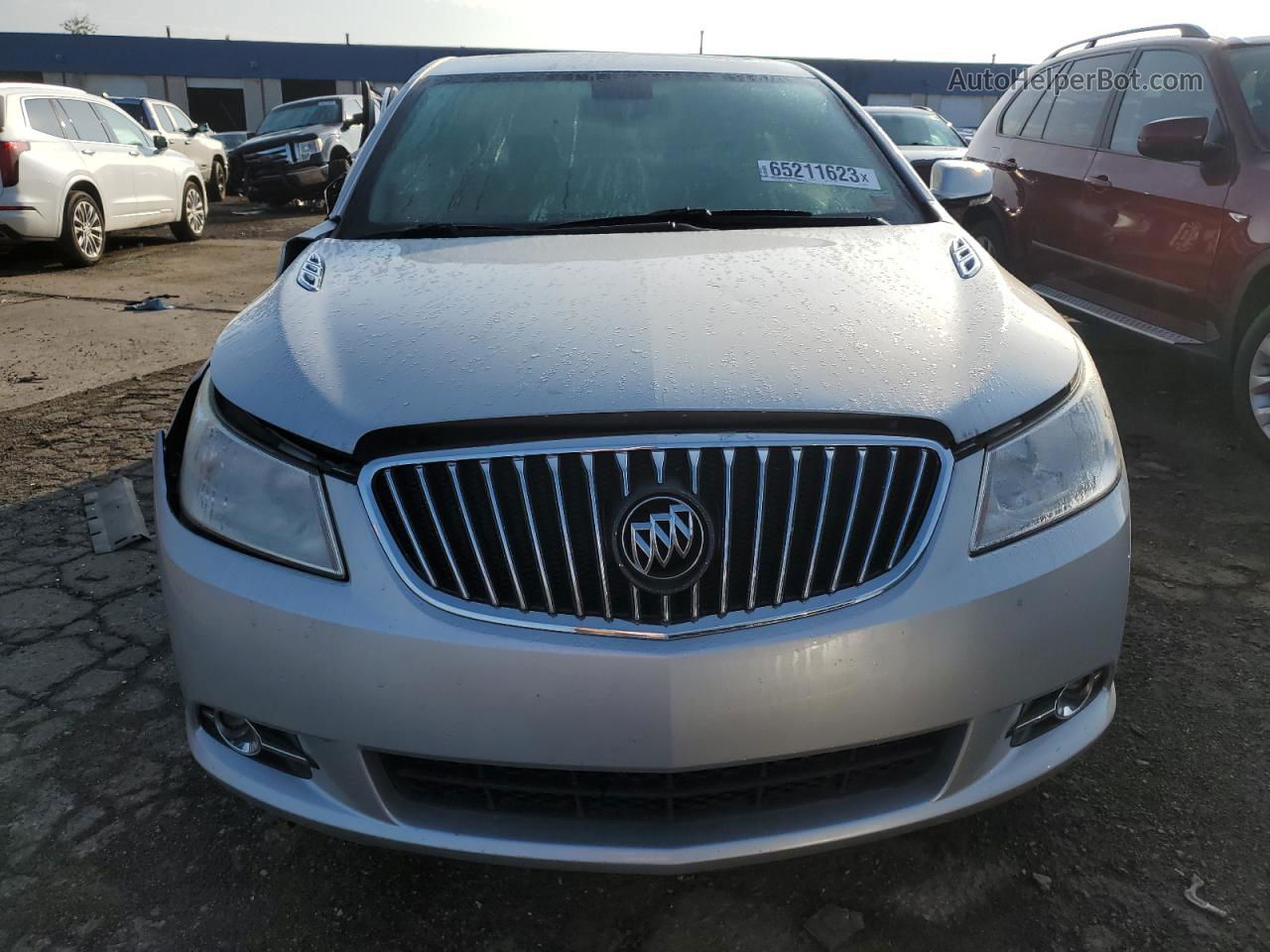 2013 Buick Lacrosse  Silver vin: 1G4GC5E35DF290479