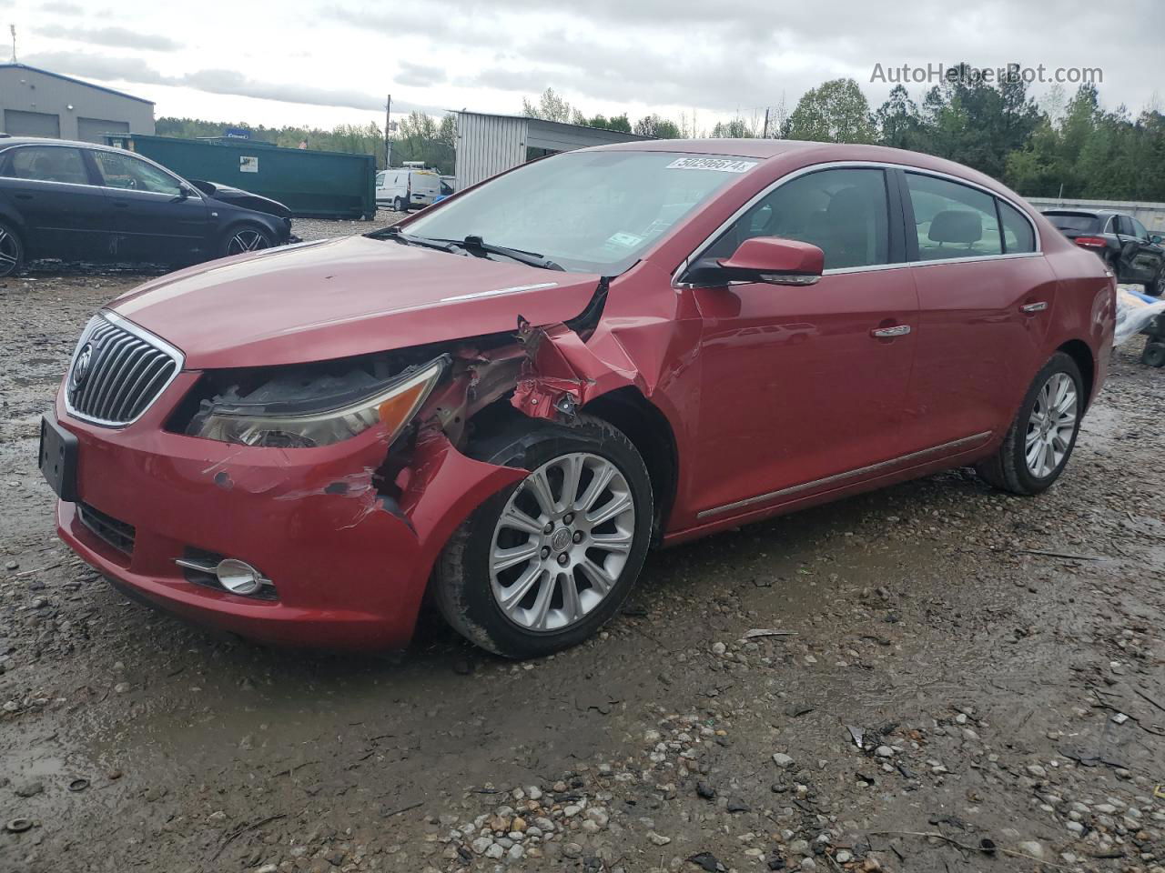 2013 Buick Lacrosse  Красный vin: 1G4GC5E35DF323755