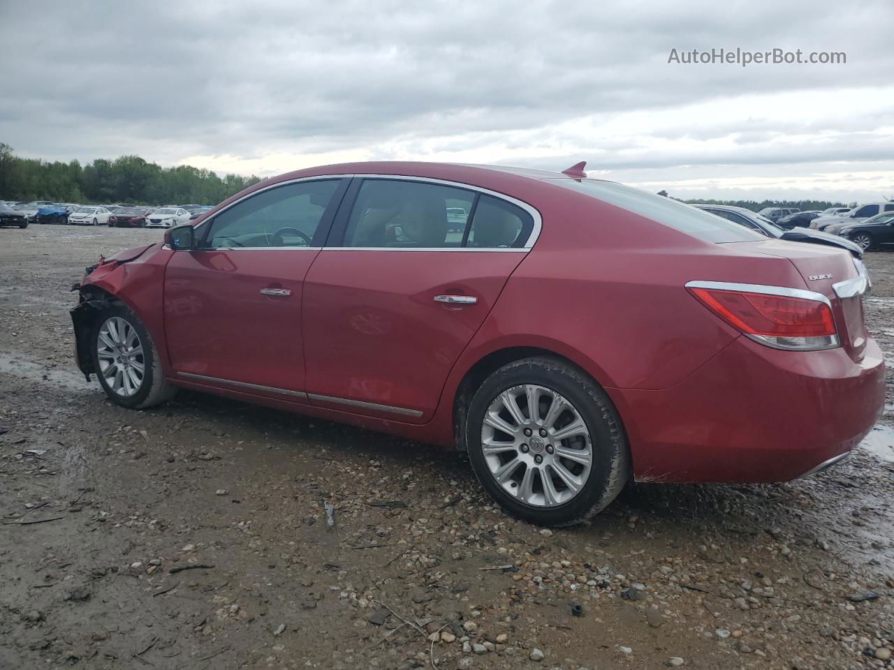 2013 Buick Lacrosse  Red vin: 1G4GC5E35DF323755