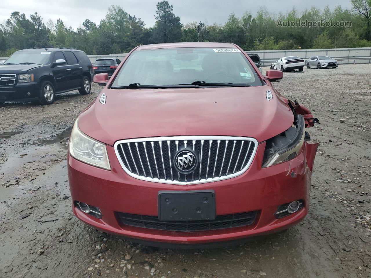 2013 Buick Lacrosse  Red vin: 1G4GC5E35DF323755