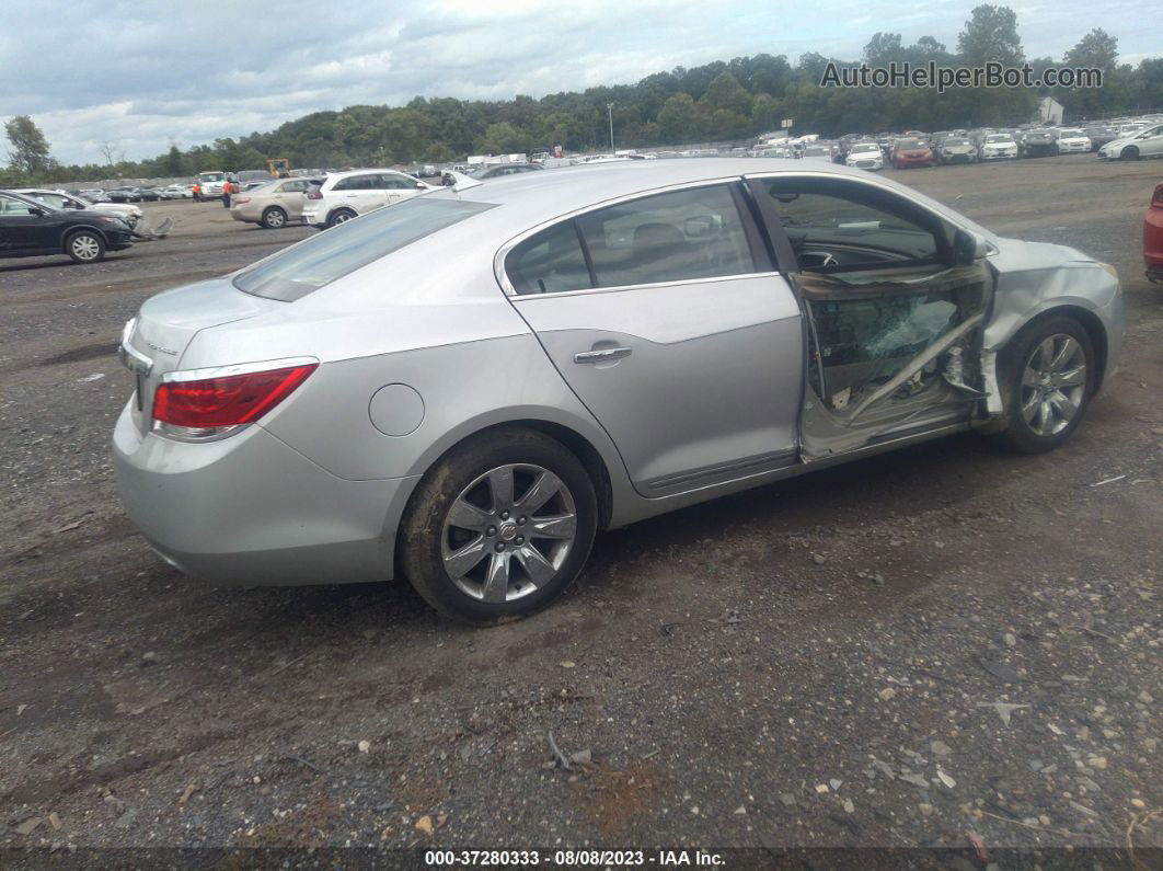 2013 Buick Lacrosse Leather Silver vin: 1G4GC5E36DF123676