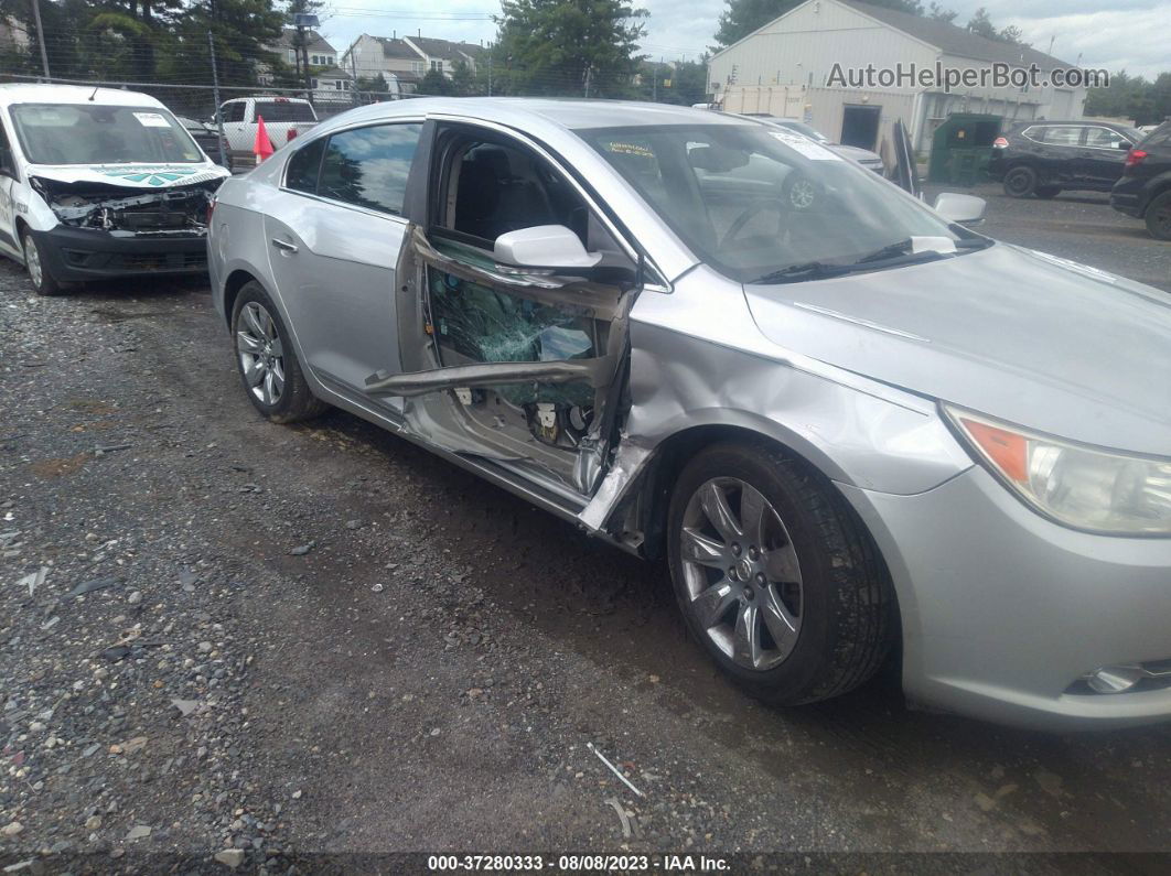 2013 Buick Lacrosse Leather Silver vin: 1G4GC5E36DF123676