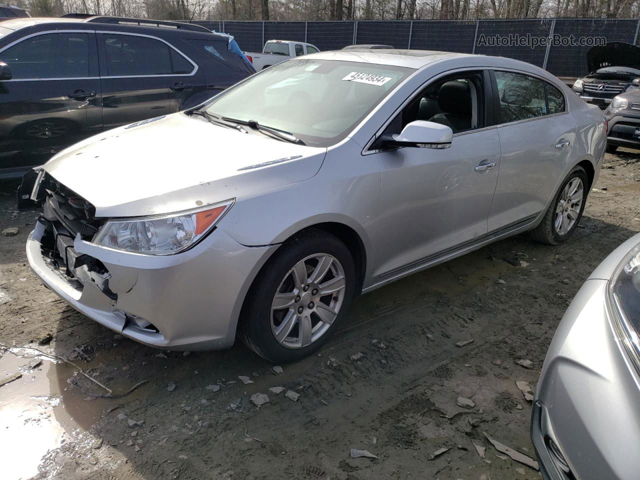 2013 Buick Lacrosse  Silver vin: 1G4GC5E36DF176376