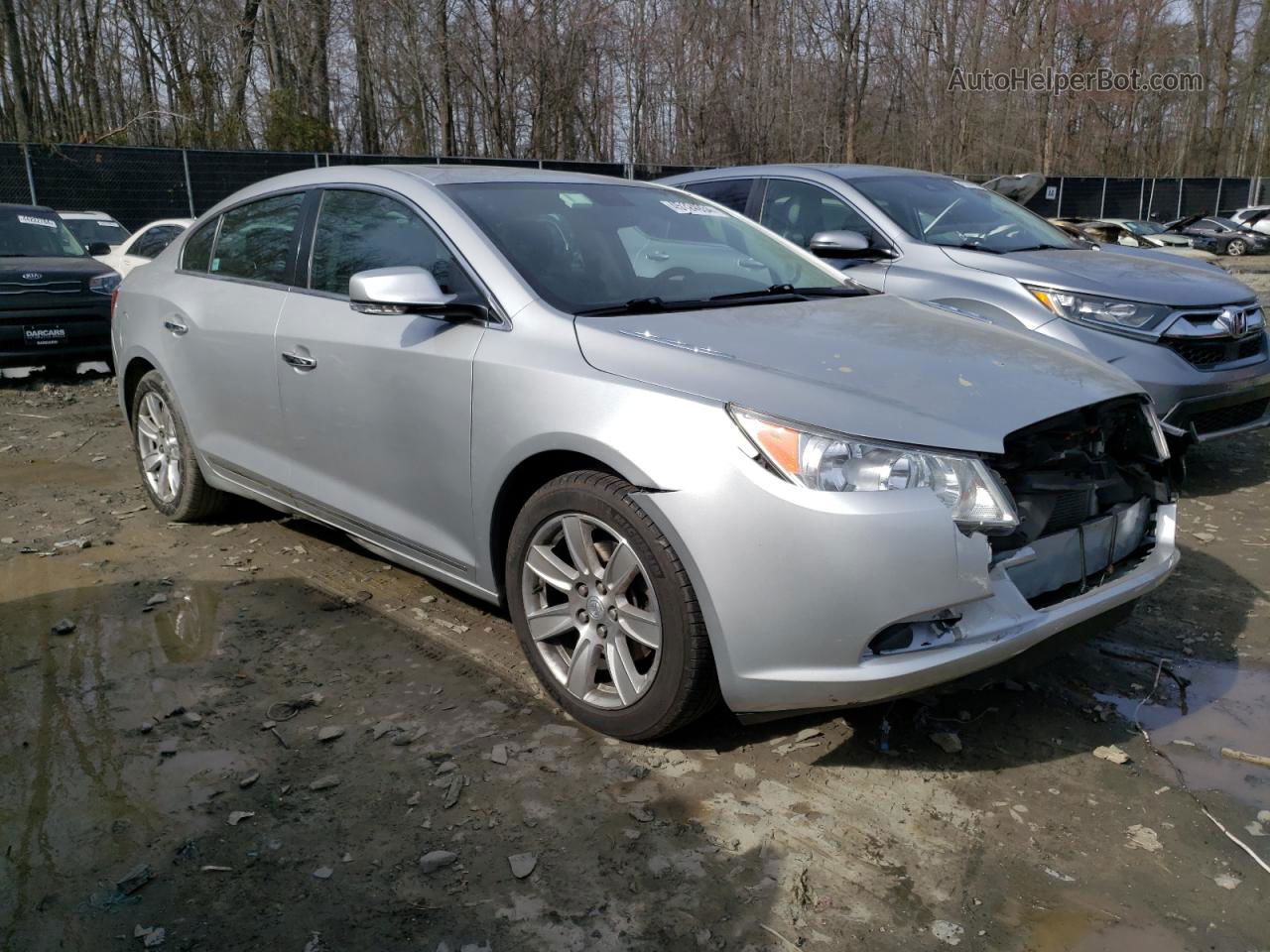 2013 Buick Lacrosse  Silver vin: 1G4GC5E36DF176376