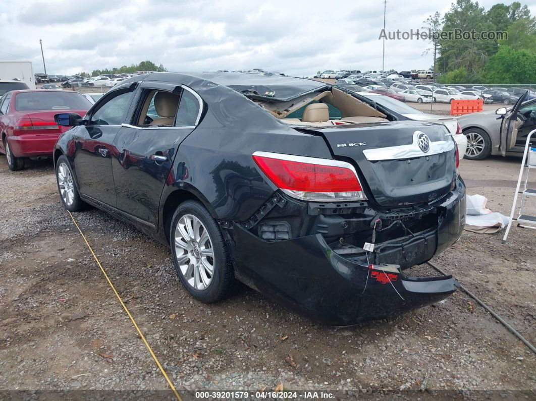 2013 Buick Lacrosse Leather Group Black vin: 1G4GC5E36DF316913