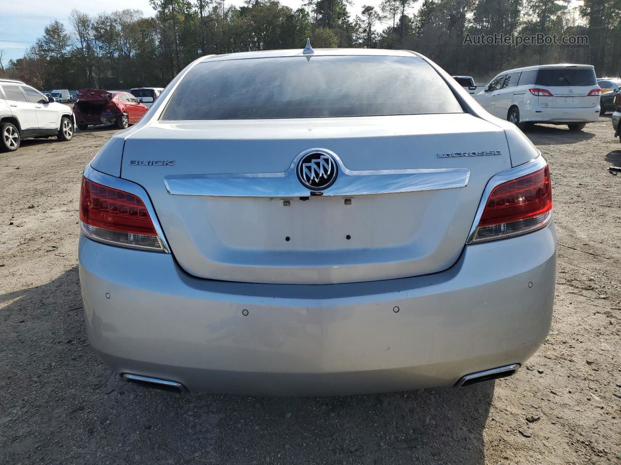 2013 Buick Lacrosse  Silver vin: 1G4GC5E37DF162535