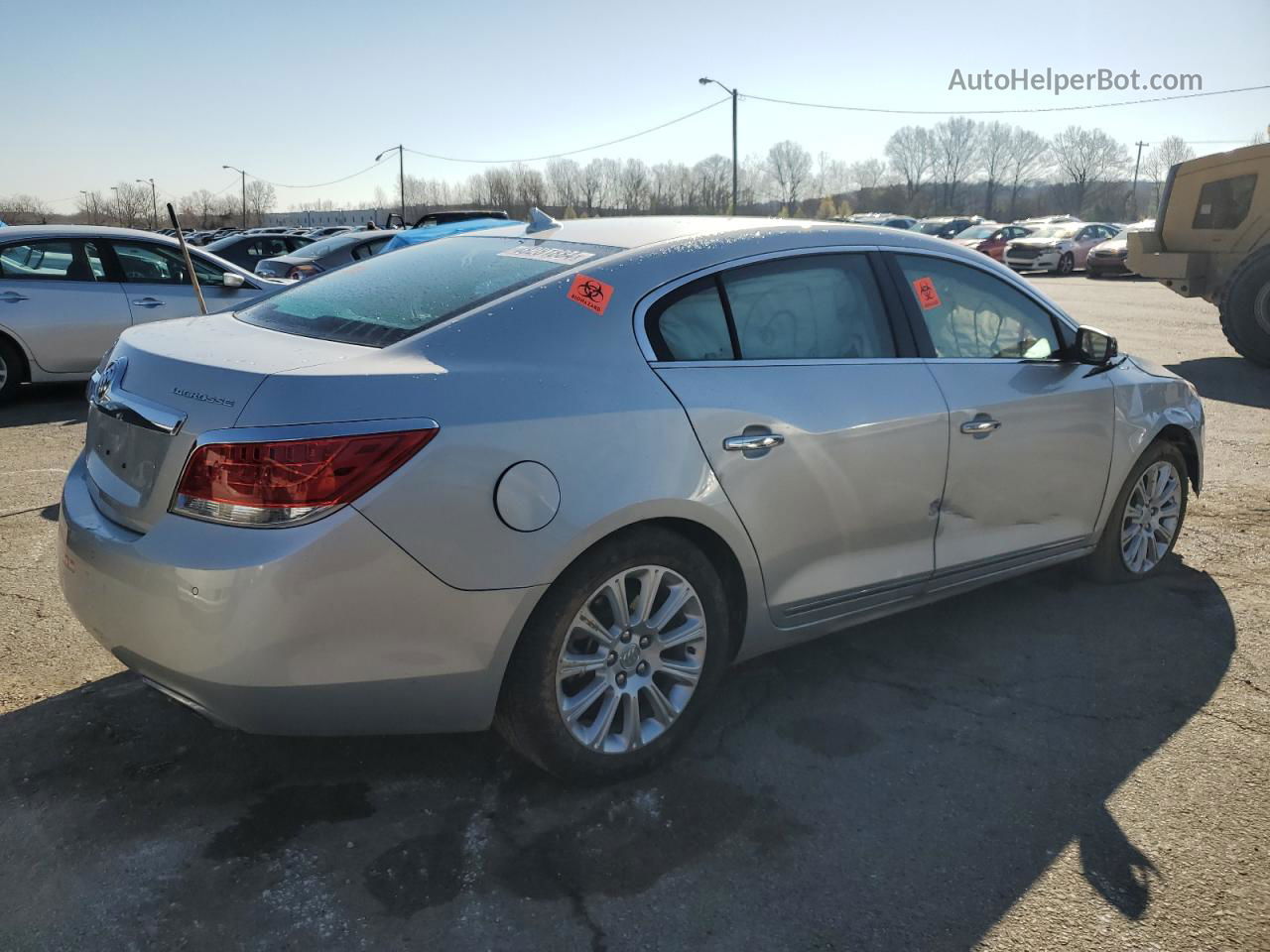 2013 Buick Lacrosse  Silver vin: 1G4GC5E37DF185328