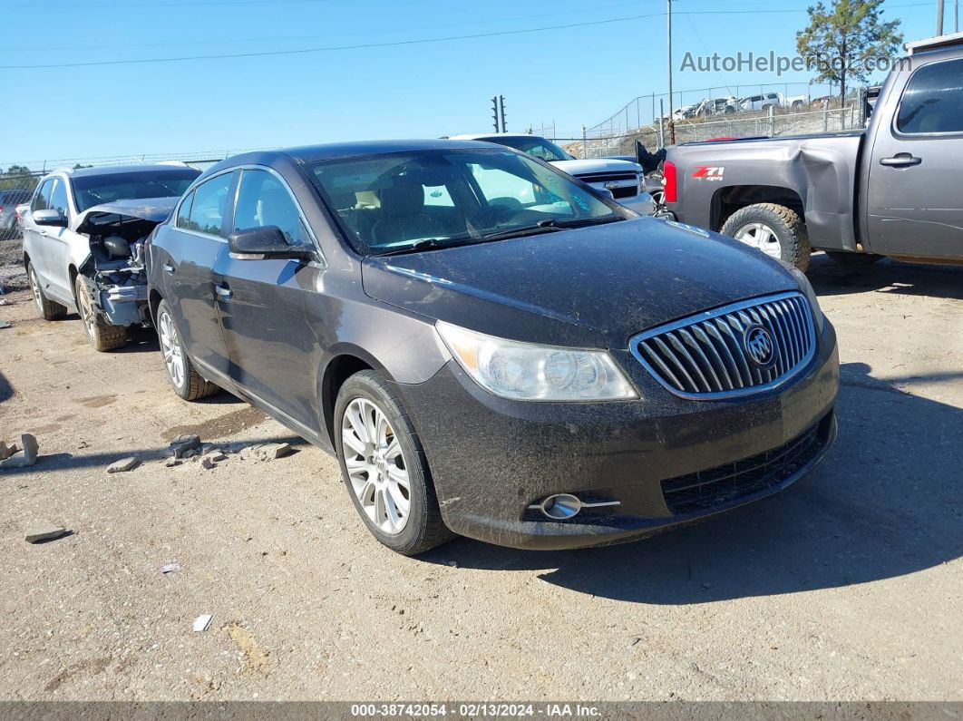 2013 Buick Lacrosse Leather Group Gray vin: 1G4GC5E37DF228243