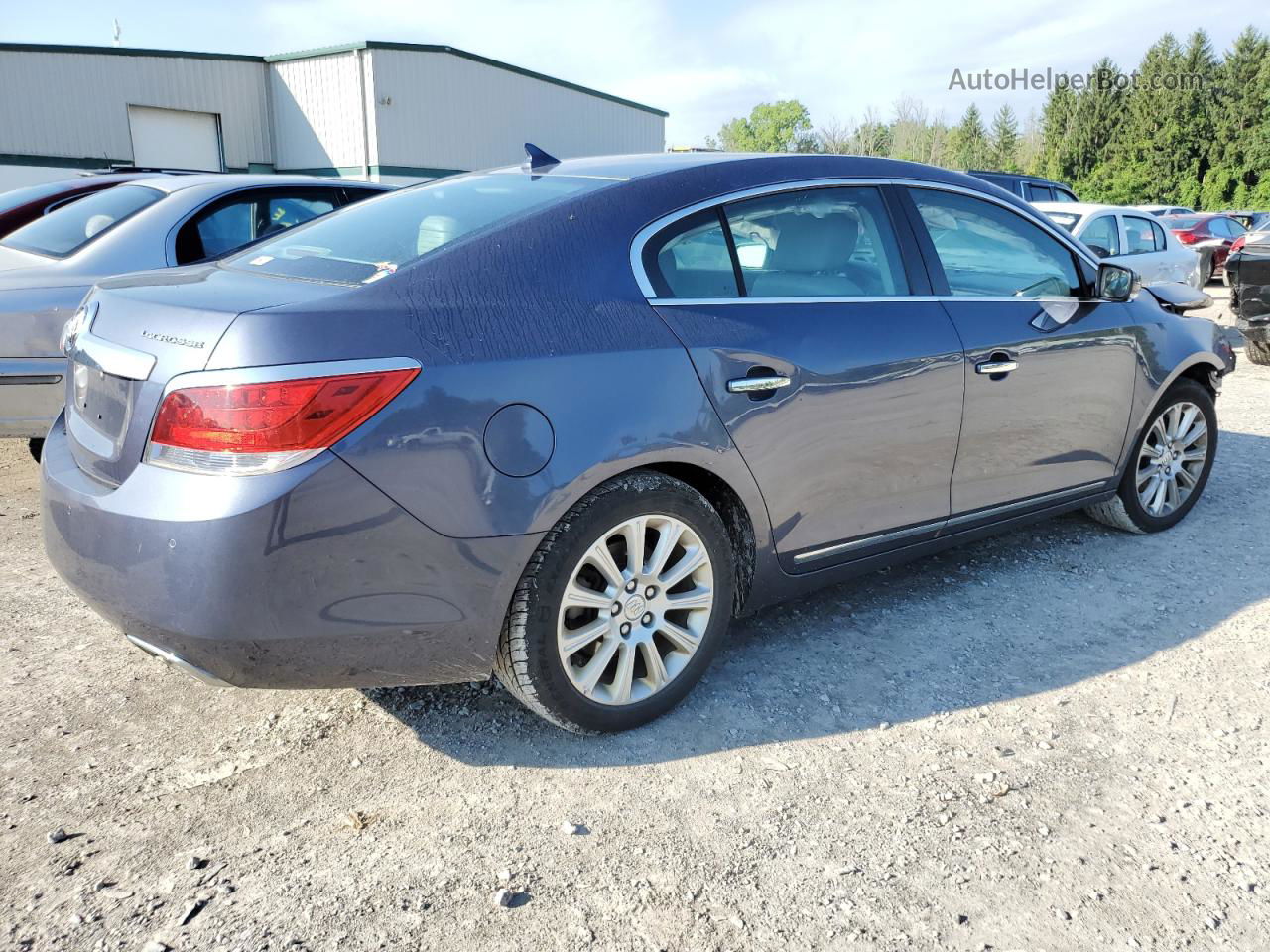 2013 Buick Lacrosse  Blue vin: 1G4GC5E37DF258522