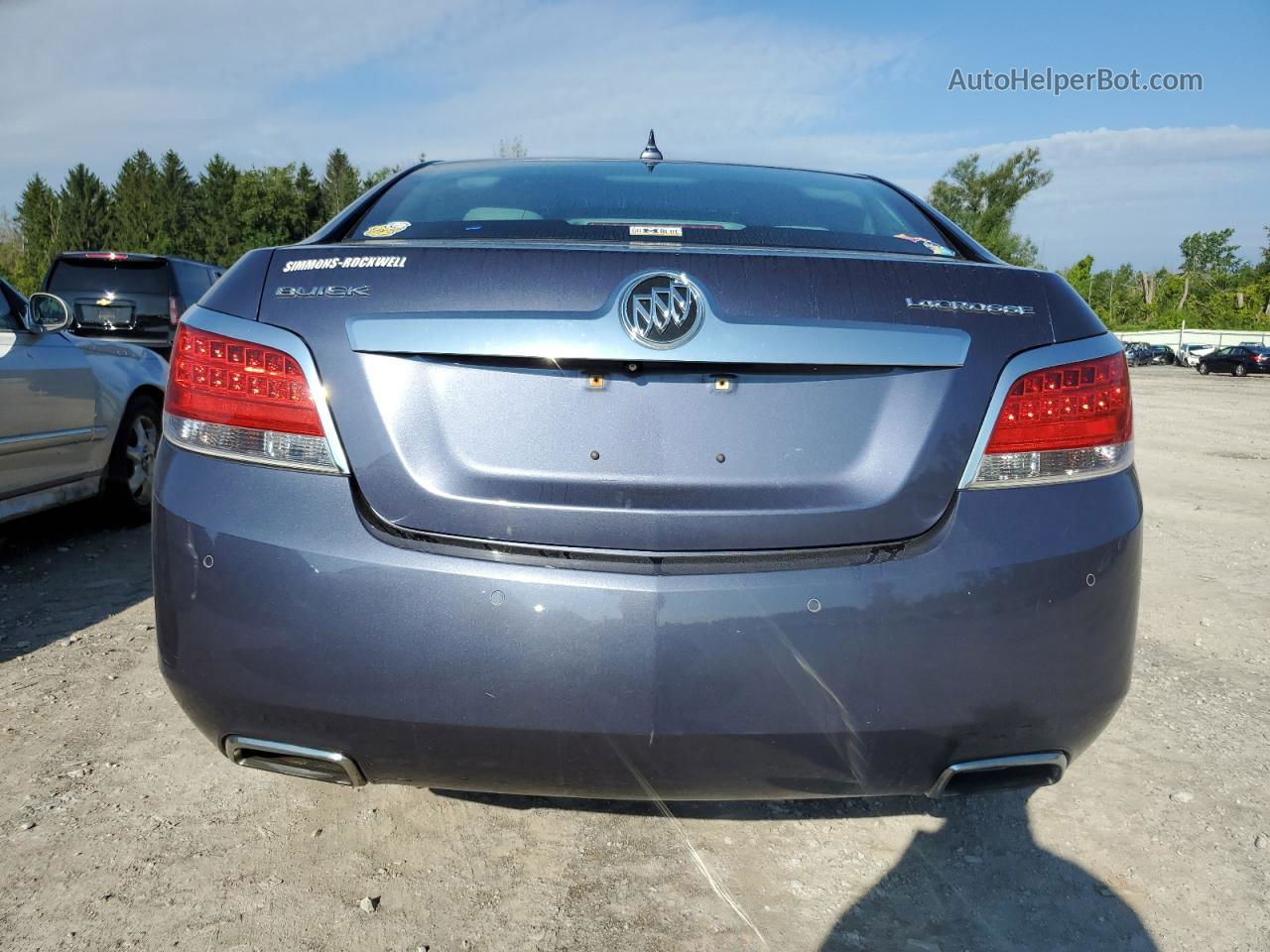 2013 Buick Lacrosse  Blue vin: 1G4GC5E37DF258522