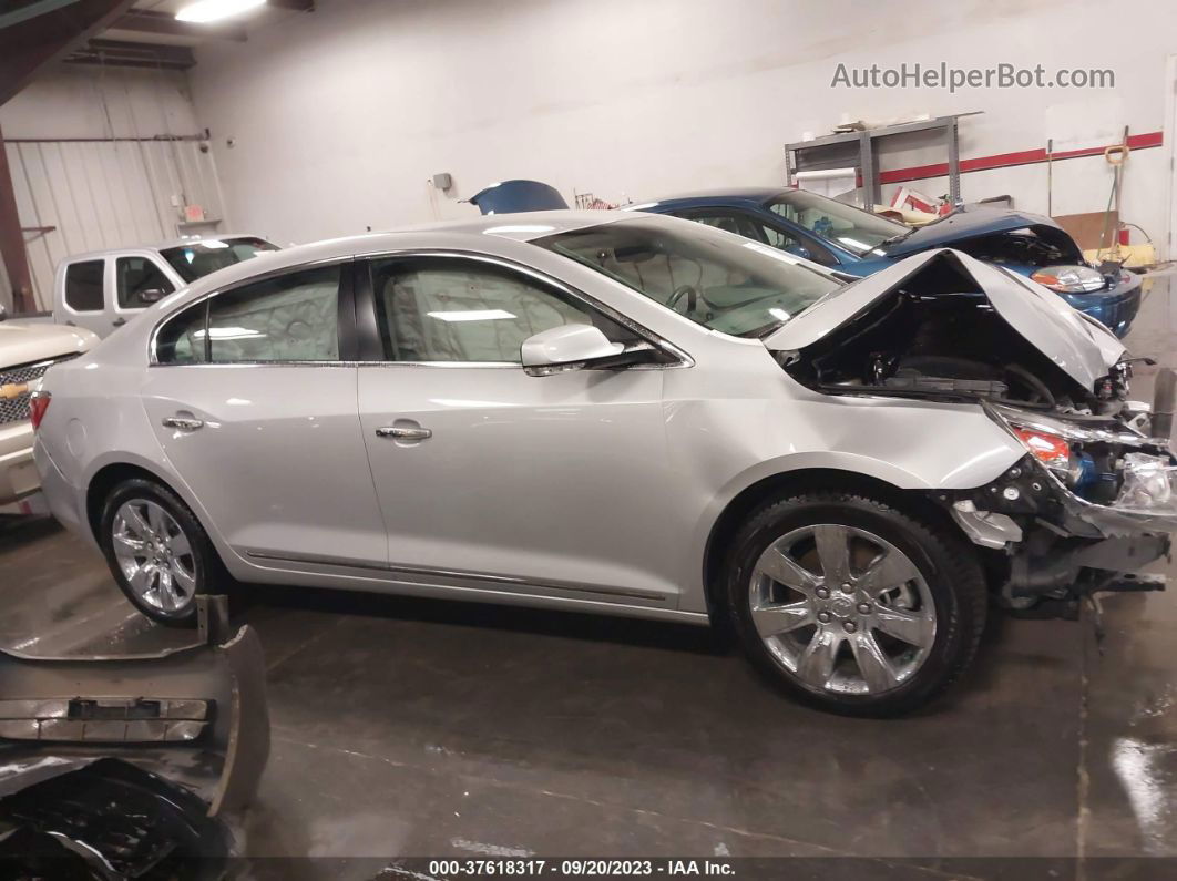 2013 Buick Lacrosse Leather Silver vin: 1G4GC5E37DF306150