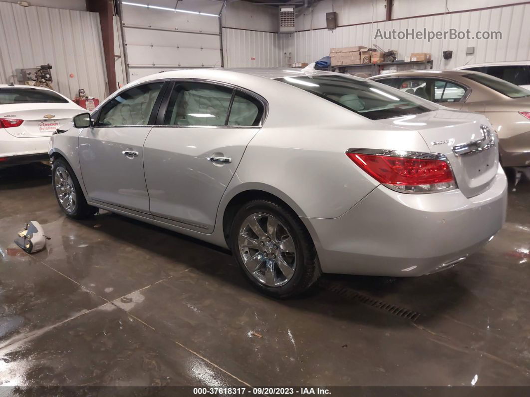 2013 Buick Lacrosse Leather Silver vin: 1G4GC5E37DF306150