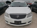 2013 Buick Lacrosse  White vin: 1G4GC5E37DF335759