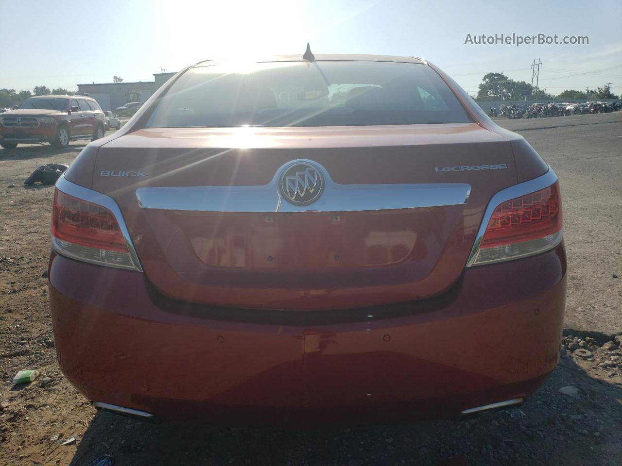 2013 Buick Lacrosse  Red vin: 1G4GC5E38DF120794