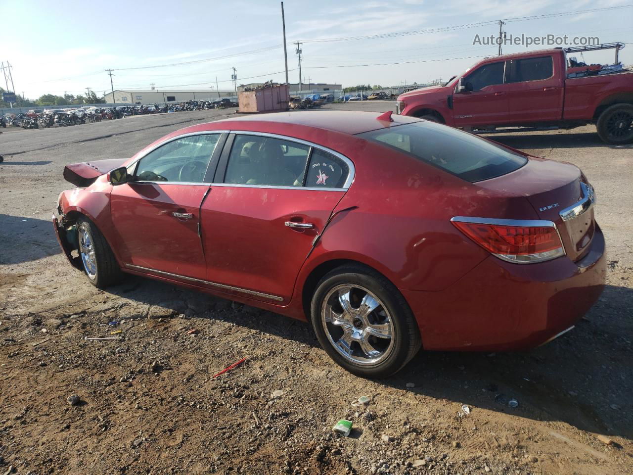 2013 Buick Lacrosse  Red vin: 1G4GC5E38DF120794