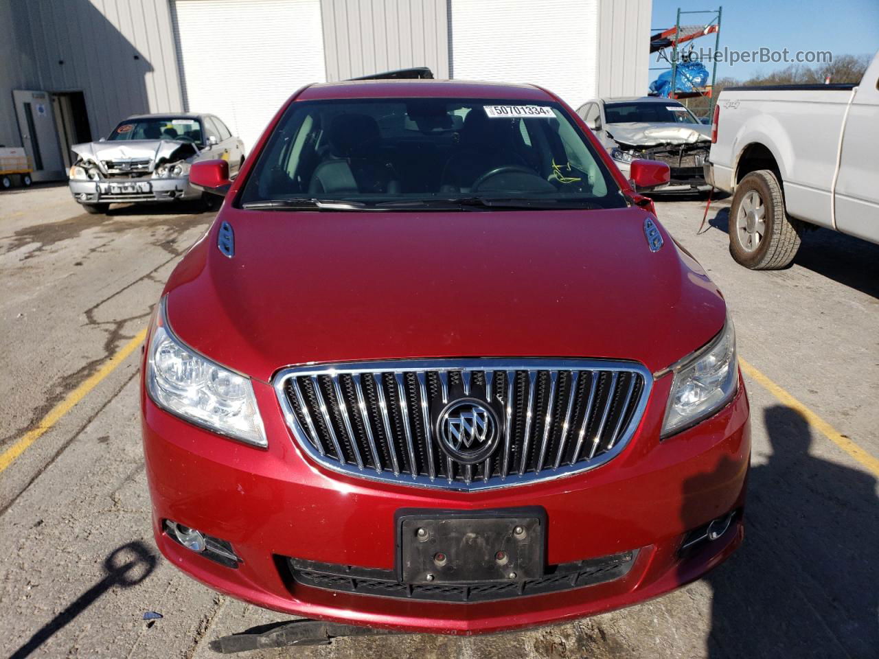 2013 Buick Lacrosse  Red vin: 1G4GC5E39DF122019