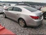 2013 Buick Lacrosse Leather Silver vin: 1G4GC5E39DF203330